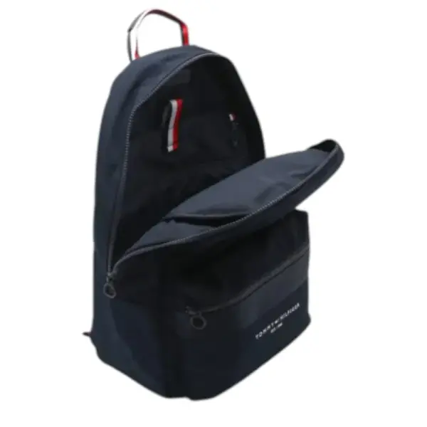 Tommy Hilfiger - Ανδρικό Σακίδιο Th Established Backpack AM0AM09272-DW5 Μπλε Σκούρο AM0AM09272-DW5