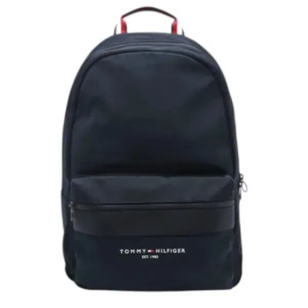 Tommy Hilfiger - Ανδρικό Σακίδιο Th Established Backpack AM0AM09272-DW5 Μπλε Σκούρο