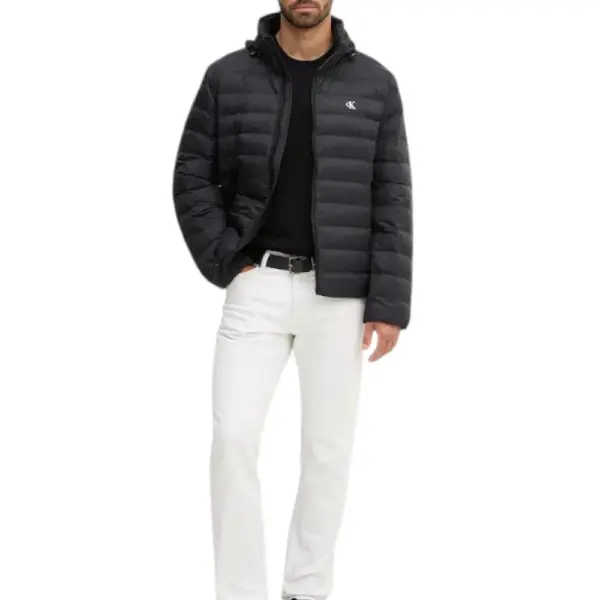 Calvin Klein - Ανδρικό Χειμωνιάτικο Μπουφάν LV04RC511G-UB1 Μαύρο LV04RC511G-UB1