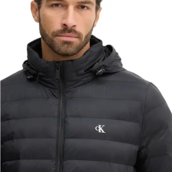 Calvin Klein - Ανδρικό Χειμωνιάτικο Μπουφάν LV04RC511G-UB1 Μαύρο LV04RC511G-UB1