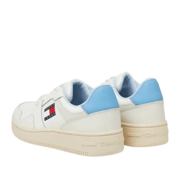 Tommy Hilfiger - Γυναικεία Sneakers Retro Basket EN0EN02505-C12 Γαλάζιο EN0EN02505-C12