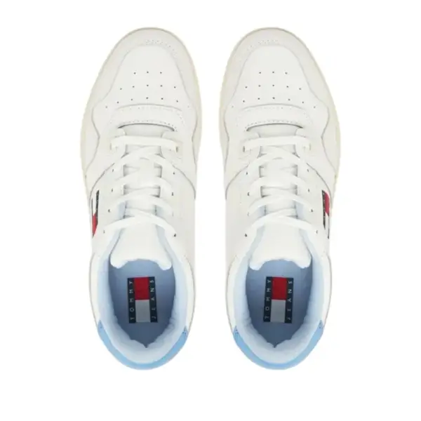 Tommy Hilfiger - Γυναικεία Sneakers Retro Basket EN0EN02505-C12 Γαλάζιο EN0EN02505-C12