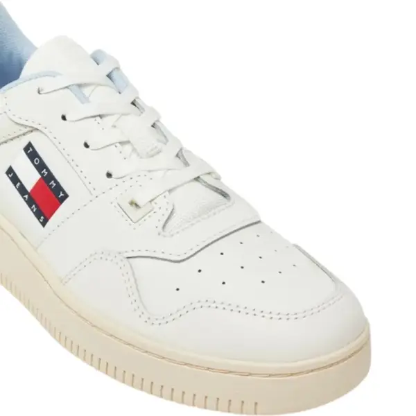 Tommy Hilfiger - Γυναικεία Sneakers Retro Basket EN0EN02505-C12 Γαλάζιο EN0EN02505-C12