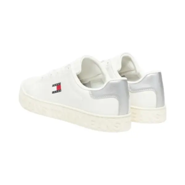 Tommy Hilfiger - Γυναικεία Sneakers Th Logo Outsole Sneaker Ess EN0EN02703-0K7 Εκρού EN0EN02703-0K7