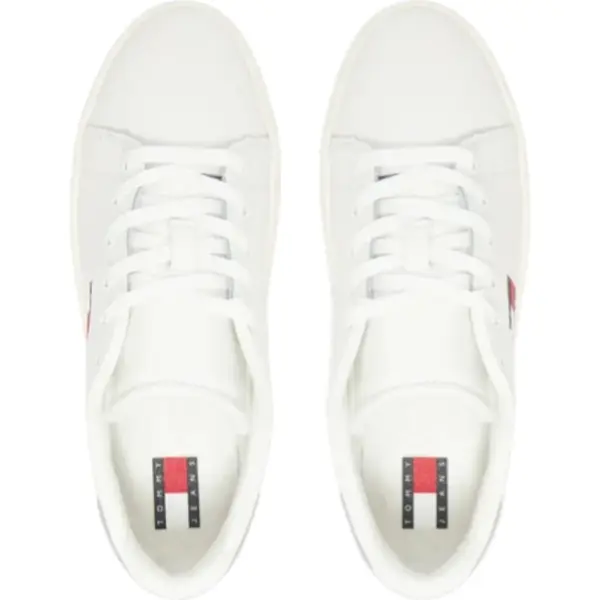 Tommy Hilfiger - Γυναικεία Sneakers Th Logo Outsole Sneaker Ess EN0EN02703-0K7 Εκρού EN0EN02703-0K7
