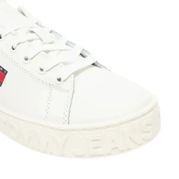 Tommy Hilfiger - Γυναικεία Sneakers Th Logo Outsole Sneaker Ess EN0EN02703-0K7 Εκρού EN0EN02703-0K7