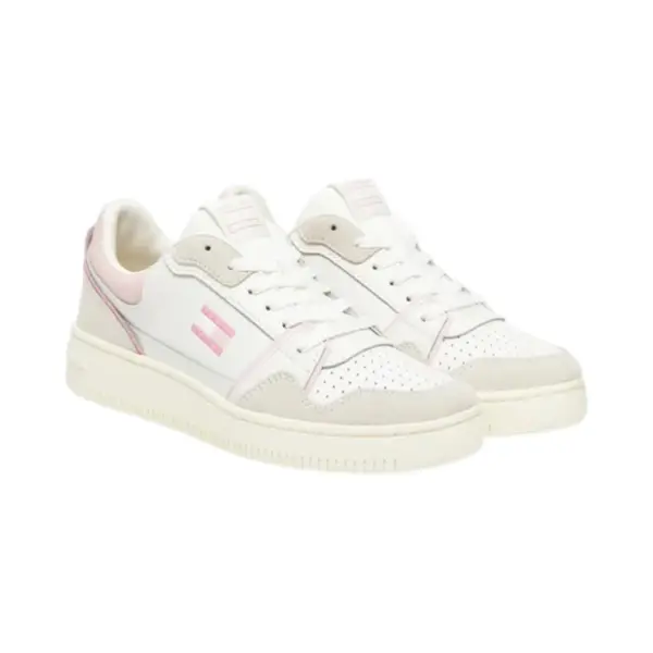 Tommy Hilfiger - Γυναικεία Sneakers Th Retro Basket Sneaker EN0EN02818-02S Ροζ EN0EN02818-02S