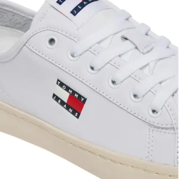 Tommy Hilfiger - Γυναικεία Sneakers Th Tjw Lightweight Court EN0EN02875-YBS Λευκό EN0EN02875-YBS