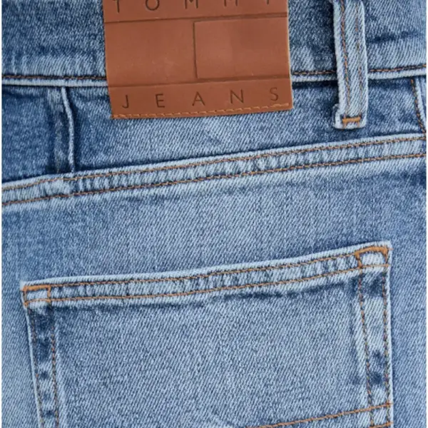 Tommy Hilfiger - Γυναικεία Βερμούδα - Σορτς Mom Fit DW0DW20092-1A5 Μπλε DW0DW20092-1A5