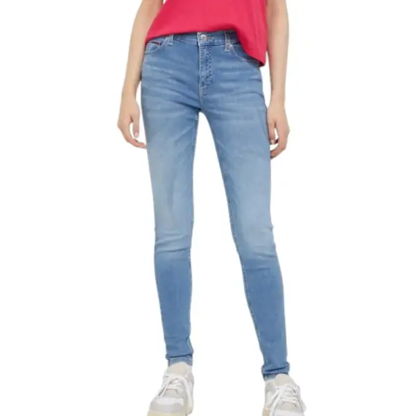 Tommy Hilfiger - Γυναικείο Παντελόνι Jean Nora Skinny Fit DW0DW16704-1AB Γαλάζιο