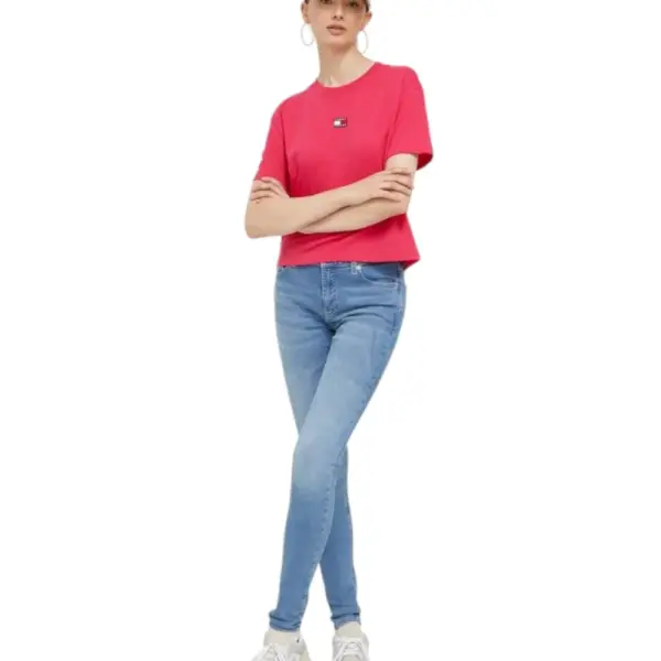 Tommy Hilfiger - Γυναικείο Παντελόνι Jean Nora Skinny Fit DW0DW16704-1AB Γαλάζιο DW0DW16704-1AB