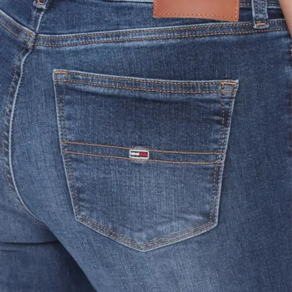 Tommy Hilfiger - Γυναικείο Παντελόνι Jean Nora Skinny Fit DW0DW16705-1A5 Μπλε Σκούρο DW0DW16705-1A5