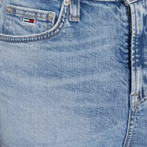 Tommy Hilfiger - Γυναικείο Παντελόνι Jean Slim Fit DW0DW17275-1AB Γαλάζιο DW0DW17275-1AB