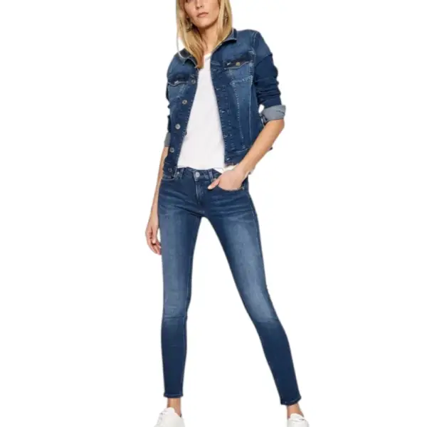 Tommy Hilfiger - Γυναικείο Παντελόνι Jean Sophie Skinny Fit DW0DW09214-1A5 Μπλε Σκούρο DW0DW09214-1A5