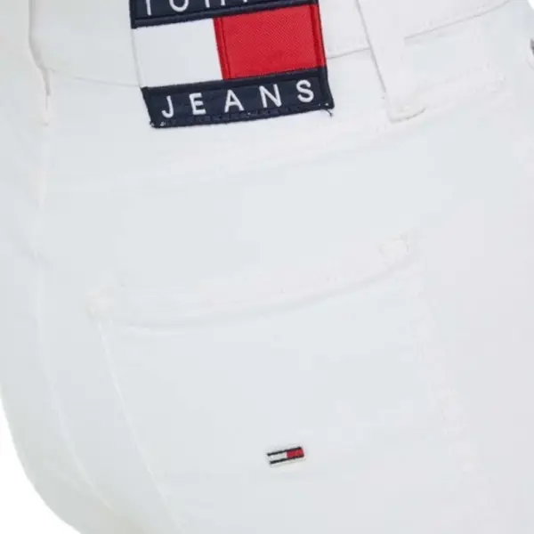 Tommy Hilfiger - Γυναικείο Παντελόνι Jean Sylvia Skinny Fit DW0DW15507-ICE Λευκό DW0DW15507-ICE