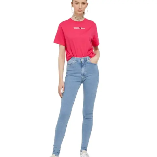 Tommy Hilfiger - Γυναικείο Παντελόνι Jean Sylvia Skinny Fit DW0DW16688-1AB Γαλάζιο DW0DW16688-1AB