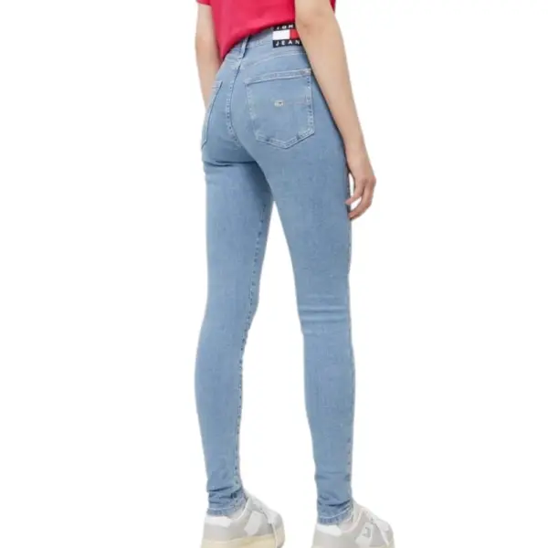 Tommy Hilfiger - Γυναικείο Παντελόνι Jean Sylvia Skinny Fit DW0DW16688-1AB Γαλάζιο DW0DW16688-1AB