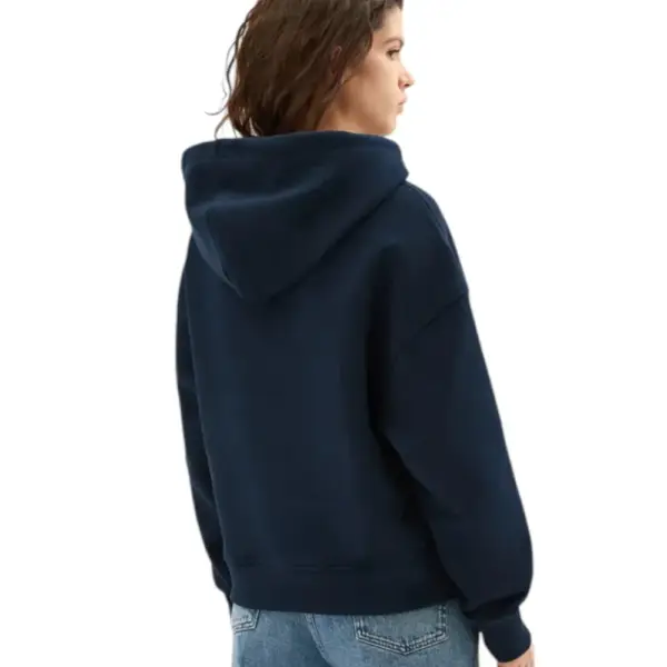 Tommy Hilfiger - Γυναικείο Φούτερ Badge Regular Fit DW0DW19414-C1G Μπλε Σκούρο DW0DW19414-C1G