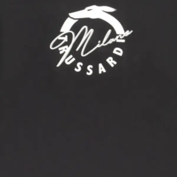 Trussardi Jeans - Ανδρικό Beachwear T-Shirt TRU25MTS01-03BLAC Μαύρο TRU25MTS01-03BLAC