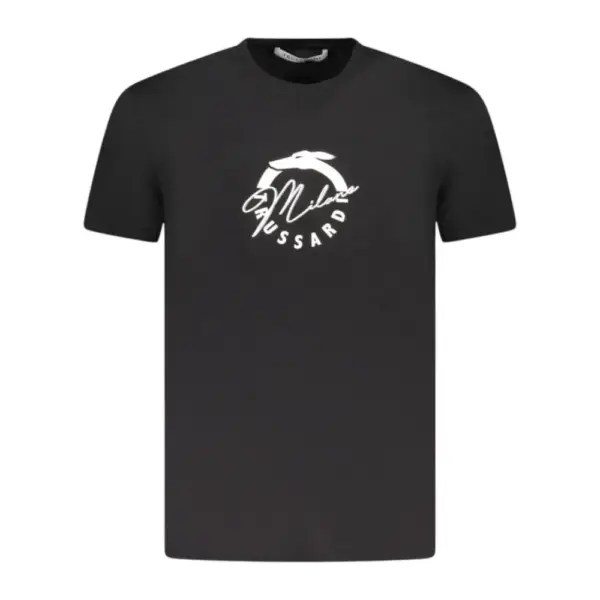 Trussardi Jeans - Ανδρικό Beachwear T-Shirt TRU25MTS01-03BLAC Μαύρο