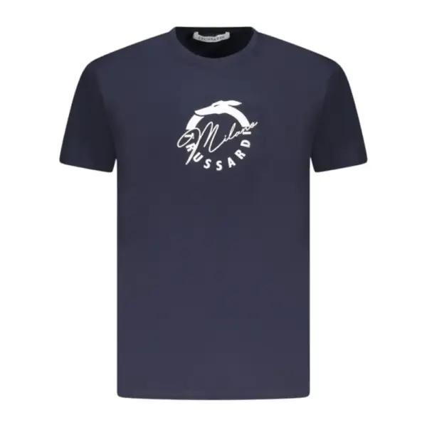 Trussardi Jeans - Ανδρικό Beachwear T-Shirt TRU25MTS01-09NAVY Μπλε Ναυτικό