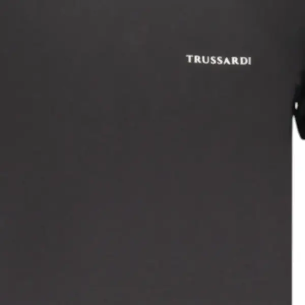 Trussardi Jeans - Ανδρικό T-Shirt Brush TRU25MTS03-03BLAC Μαύρο TRU25MTS03-03BLAC
