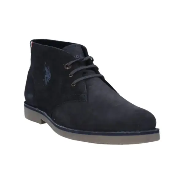 U.S. Polo Assn. - Ανδρικά Μποτάκια Σουέτ MUST002/MBS2-DBL002 Μπλε MUST002/MBS2-DBL002