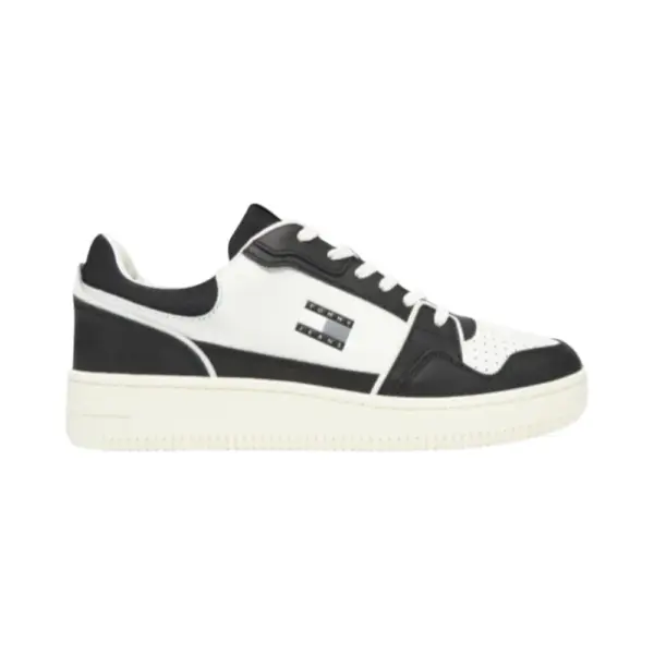 Tommy Hilfiger - Ανδρικά Sneakers Tjm Retro Basket EM0EM01610-BDS Μαύρο