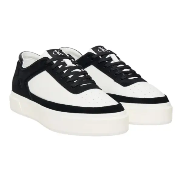Calvin Klein - Ανδρικά Sneakers Ck Basket Cupsole Laceup Lth-Su YM0YM01354-0GM Μαύρο YM0YM01354-0GM