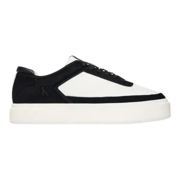 Calvin Klein - Ανδρικά Sneakers Ck Basket Cupsole Laceup Lth-Su YM0YM01354-0GM Μαύρο