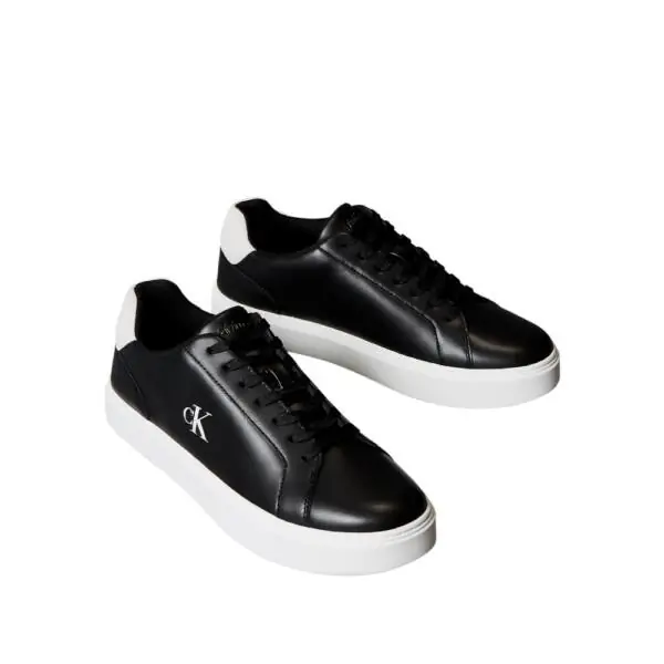 Calvin Klein - Ανδρικά Sneakers Ck Classic Cupsole Laceup Lth YM0YM01435-0GM Μαύρο YM0YM01435-0GM
