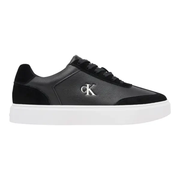 Calvin Klein - Ανδρικά Sneakers Ck Classic Cupsole Laceup Wt Mix YM0YM01429-0GM Μαύρο