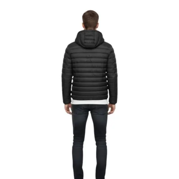 Cavalli Class - Ανδρικό Χειμερινό Μπουφάν TXT40TSB049-05051 Μαύρο TXT40TSB049-05051