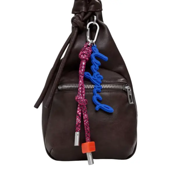 Desigual - Γυναικεία Τσάντα Ώμου Half Logo Montville 25WAXPAY-6009 Καφέ 25WAXPAY-6009