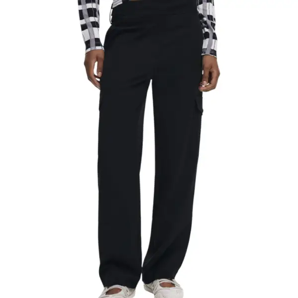 Desigual - Γυναικείο Παντελόνι Cargo Sagun Regular Fit 25WWPW08-2000 Μαύρο 25WWPW08-2000