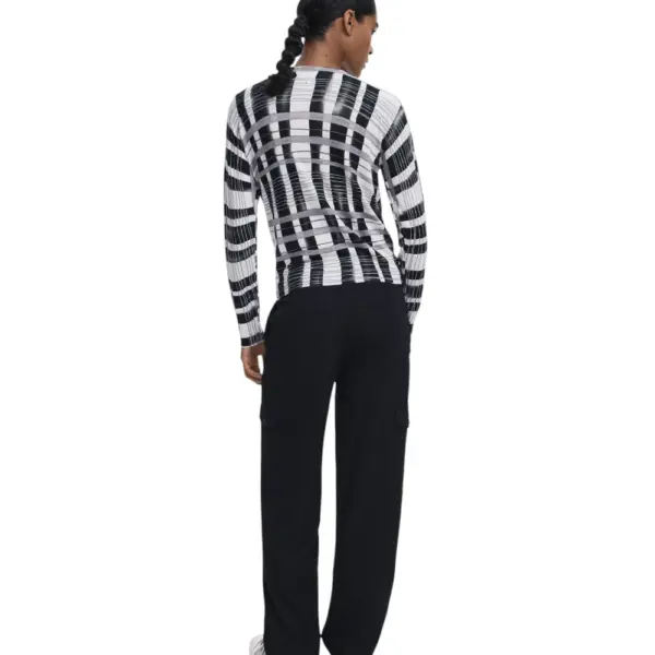 Desigual - Γυναικείο Παντελόνι Cargo Sagun Regular Fit 25WWPW08-2000 Μαύρο 25WWPW08-2000