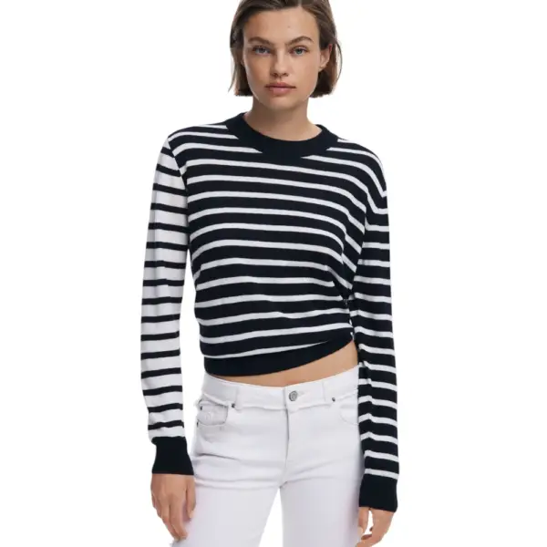 Desigual - Γυναικείο Πουλόβερ Bergen Regular Fit 25WWJF08-2000 Μαύρο