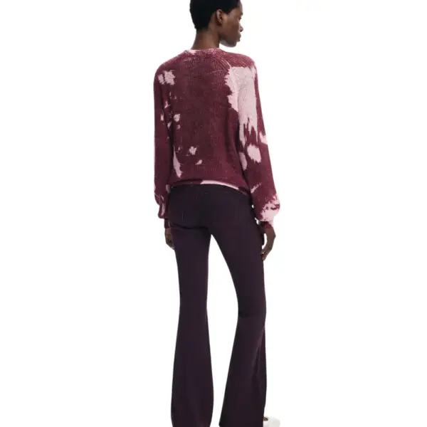 Desigual - Γυναικείο Πουλόβερ Hyder Regular Fit 25WWJF31-3078 Κόκκινο 25WWJF31-3078