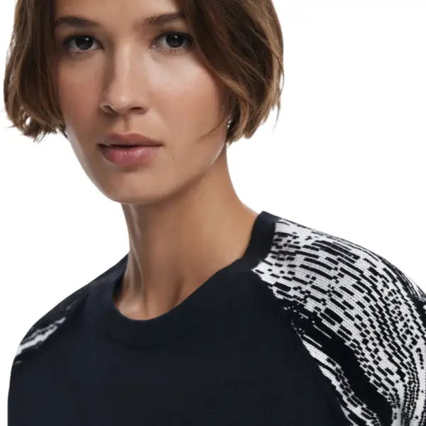 Desigual - Γυναικείο Πουλόβερ Kodiak Regular Fit 25WWJF28-2000 Μαύρο 25WWJF28-2000