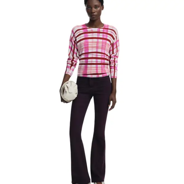 Desigual - Γυναικείο Πουλόβερ Noruega Regular Fit 25WWJF41-3049 Ροζ 25WWJF41-3049