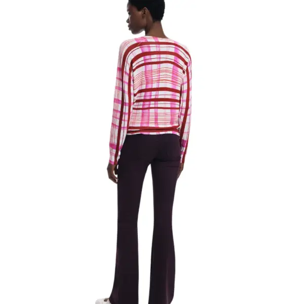 Desigual - Γυναικείο Πουλόβερ Noruega Regular Fit 25WWJF41-3049 Ροζ 25WWJF41-3049