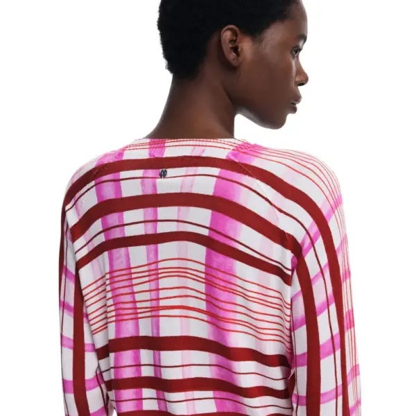 Desigual - Γυναικείο Πουλόβερ Noruega Regular Fit 25WWJF41-3049 Ροζ 25WWJF41-3049