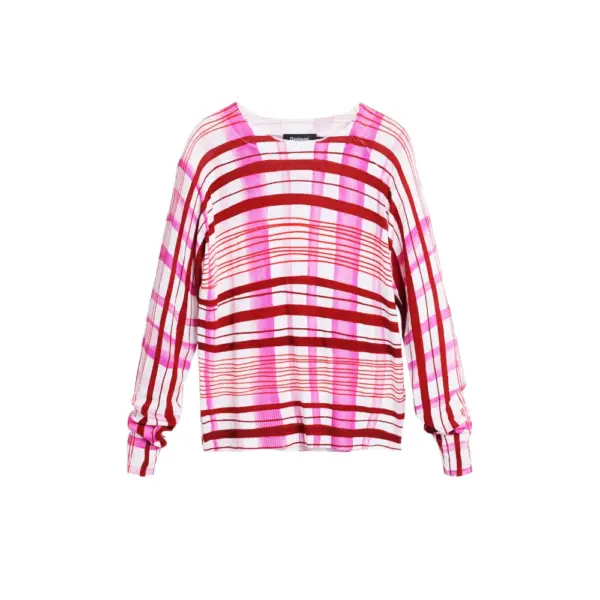 Desigual - Γυναικείο Πουλόβερ Noruega Regular Fit 25WWJF41-3049 Ροζ 25WWJF41-3049