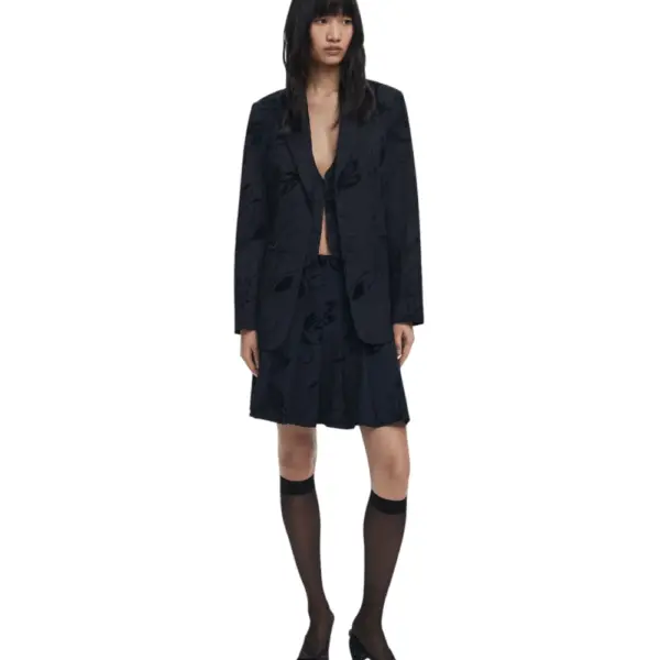 Desigual - Γυναικείο Σακάκι Flockarty Regular Fit 25WWEW19-2000 Μαύρο 25WWEW19-2000