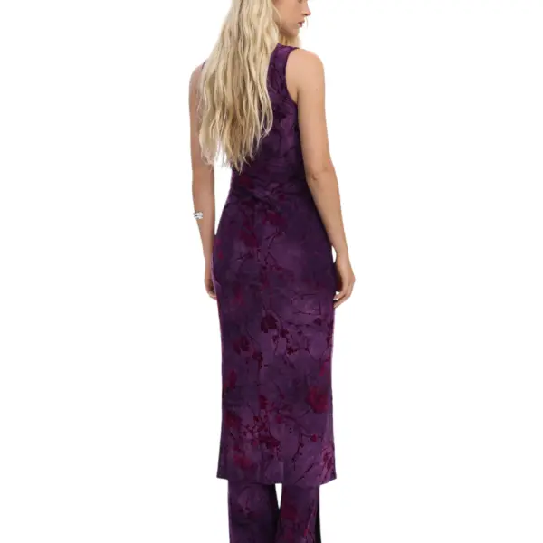 Desigual - Γυναικείο Φόρεμα Alina Slim Fit 25WWVK33-3028 Μωβ 25WWVK33-3028