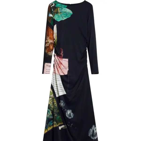 Desigual - Γυναικείο Φόρεμα Fiona Slim Fit 25WWVW08-2000 Μαύρο 25WWVW08-2000