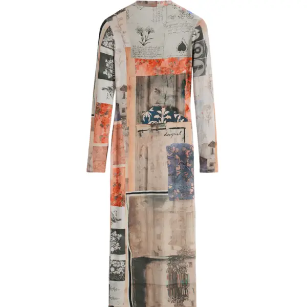 Desigual - Γυναικείο Φόρεμα Lyra Slim Fit 25WWVK30-9019 Μπεζ 25WWVK30-9019