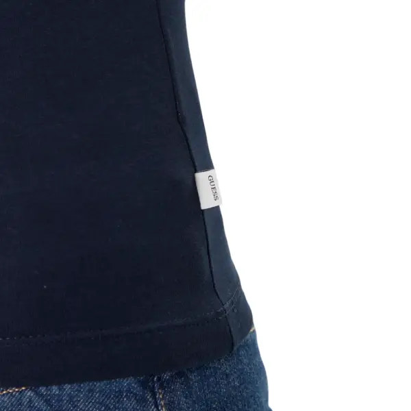 Guess - Γυναικεία Μακρυμάνικη Μπλούζα Slim Fit W4YI22J1314-A71W Μπλε Σκούρο W4YI22J1314-A71W