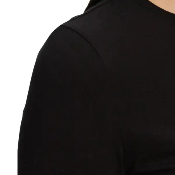 Guess - Γυναικεία Μακρυμάνικη Μπλούζα Slim Fit W4YI22J1314-JBLK Μαύρο W4YI22J1314-JBLK