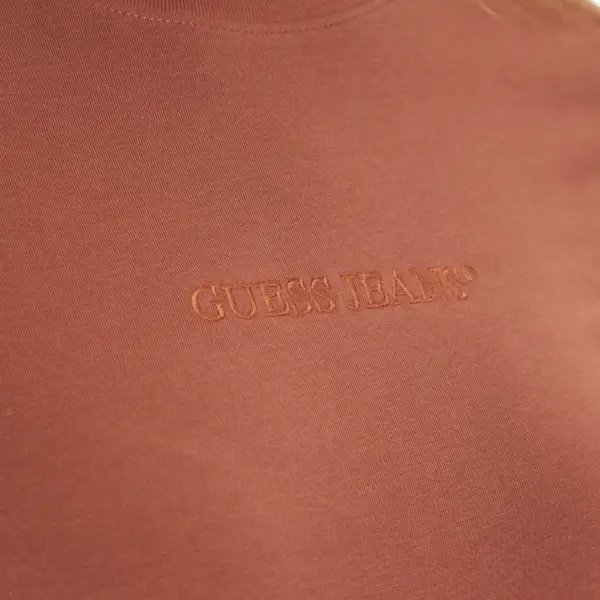 Guess - Γυναικεία Μακρυμάνικη Μπλούζα Slim Fit W4YI22J1314-A10W Καφέ W4YI22J1314-A10W